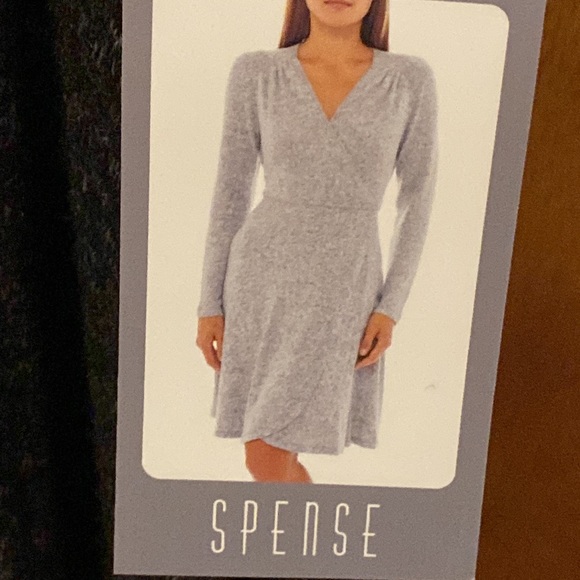 🔘NWT Spense Grey Classic & Sexy Dress - Picture 3 of 7